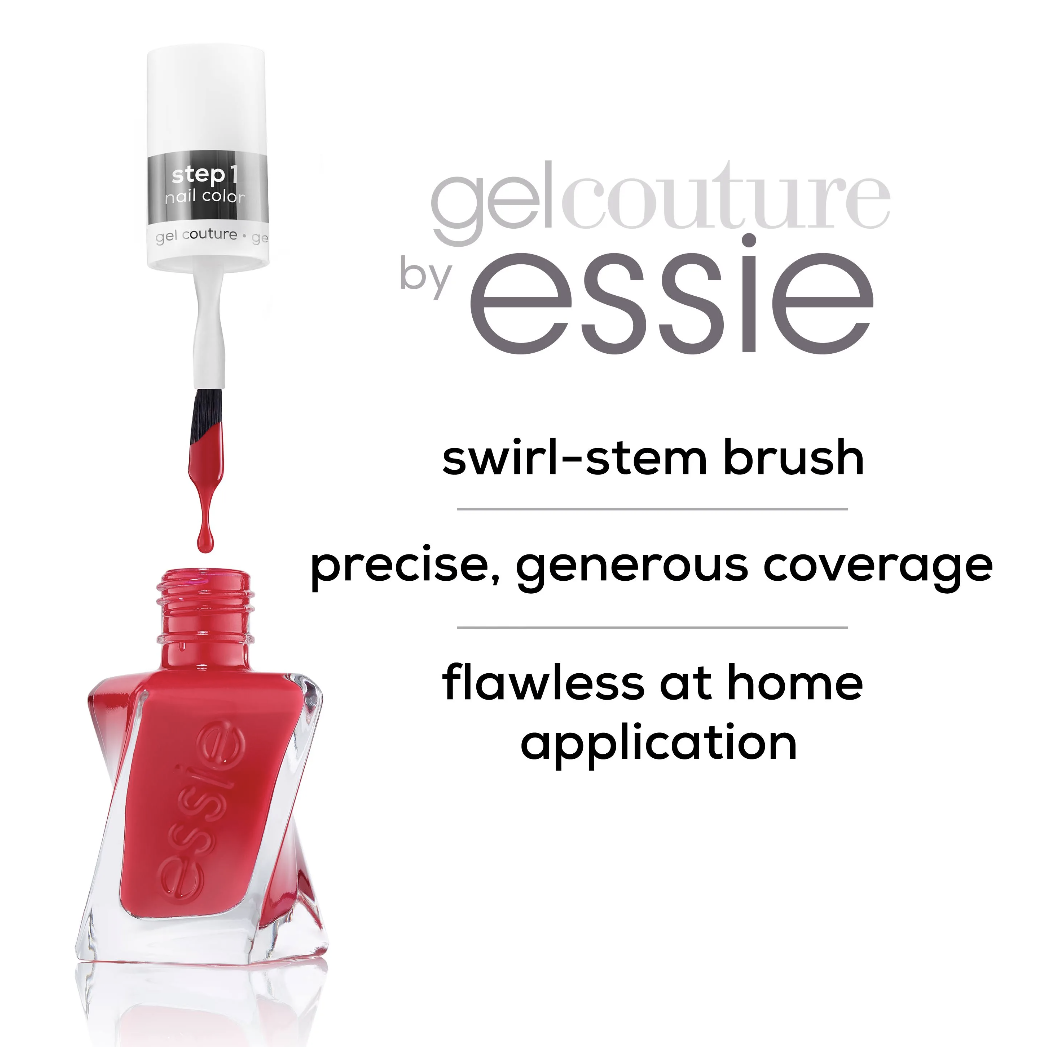 Esmalte de uñas en gel couture de larga duración ESSIE, mini lote de 3 unidades