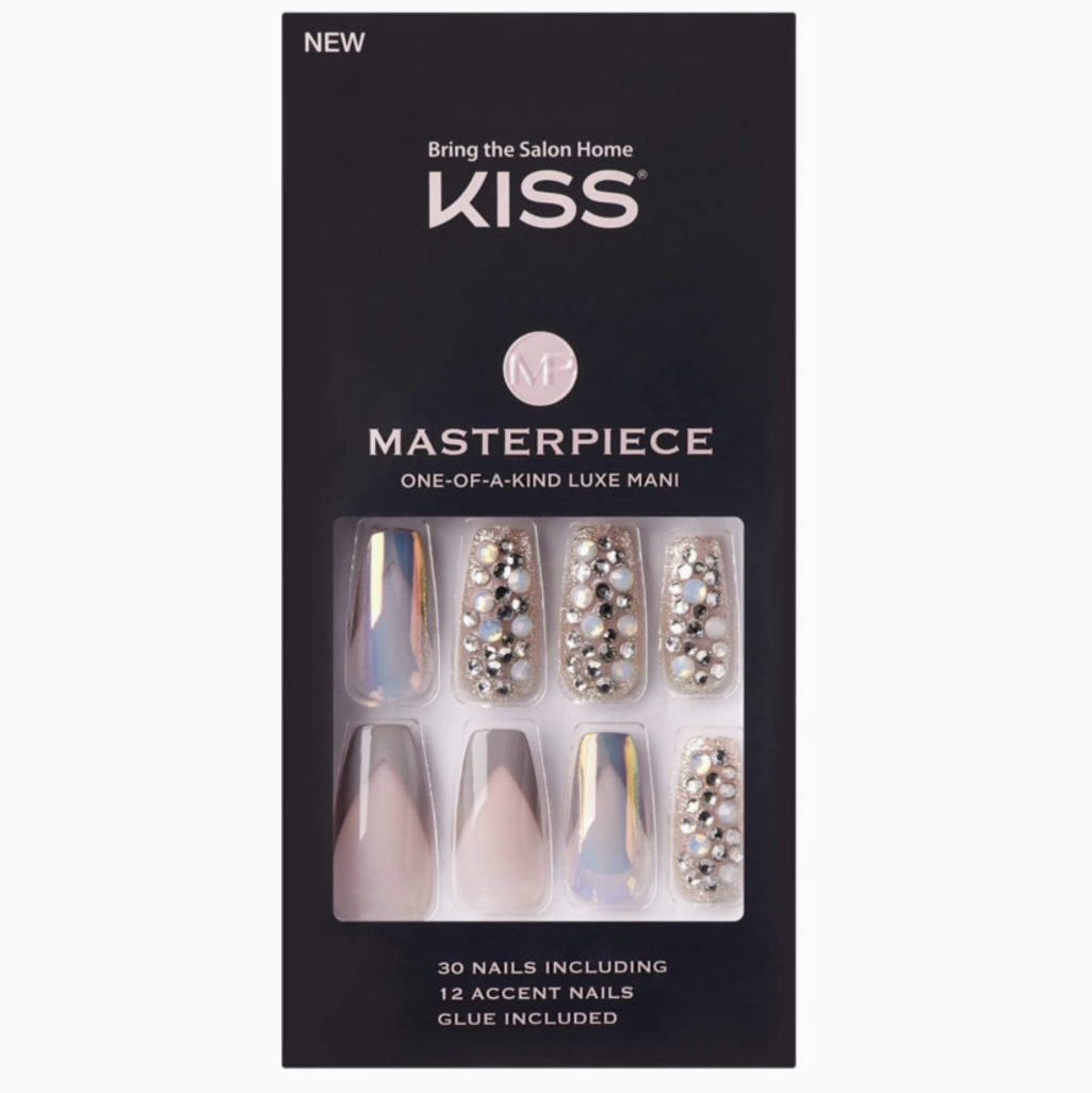 Uñas de manicura de lujo únicas y maestras de KISS