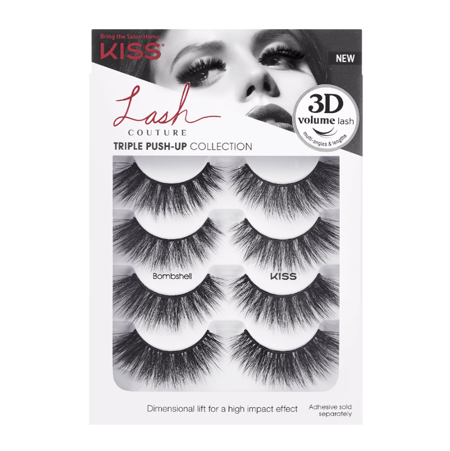 Colección KISS Lash Couture Triple Push-Up XL