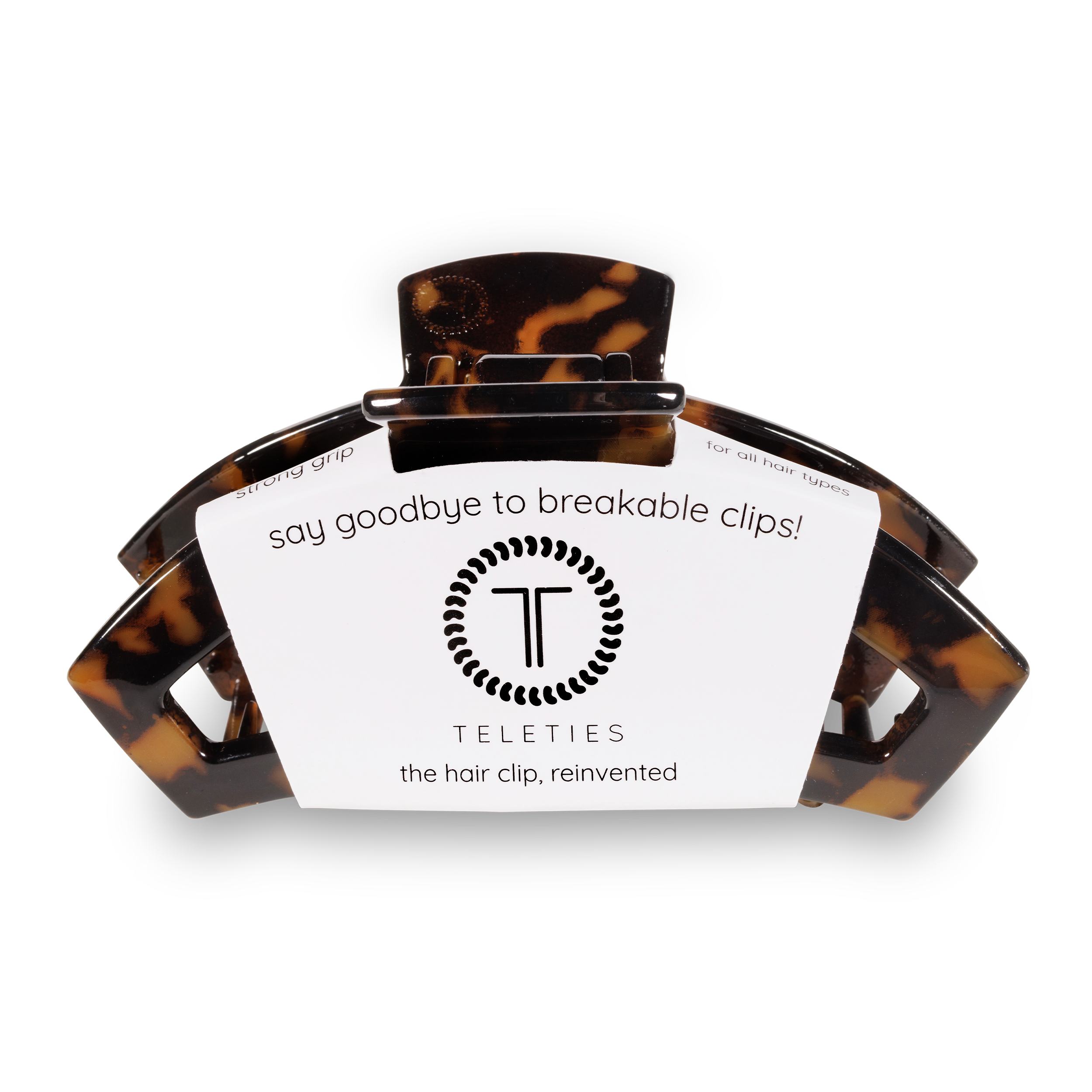 Open Tortoise Large Claw Hair Clip