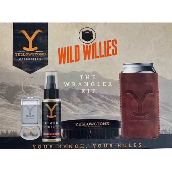 Kit para cuidar barba WILD Willies Yellowstone Collection