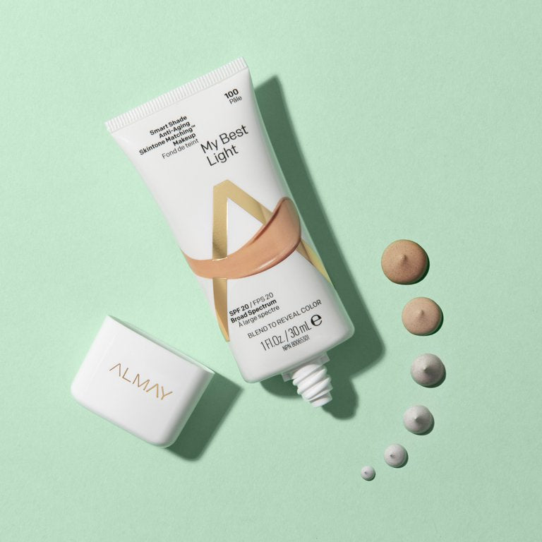 Maquillaje ALMAY Smart Shade que combina el tono de piel