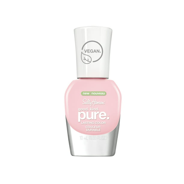 SALLY HANSEN Esmalte de uñas vegano, bueno, suave, puro y con aceite