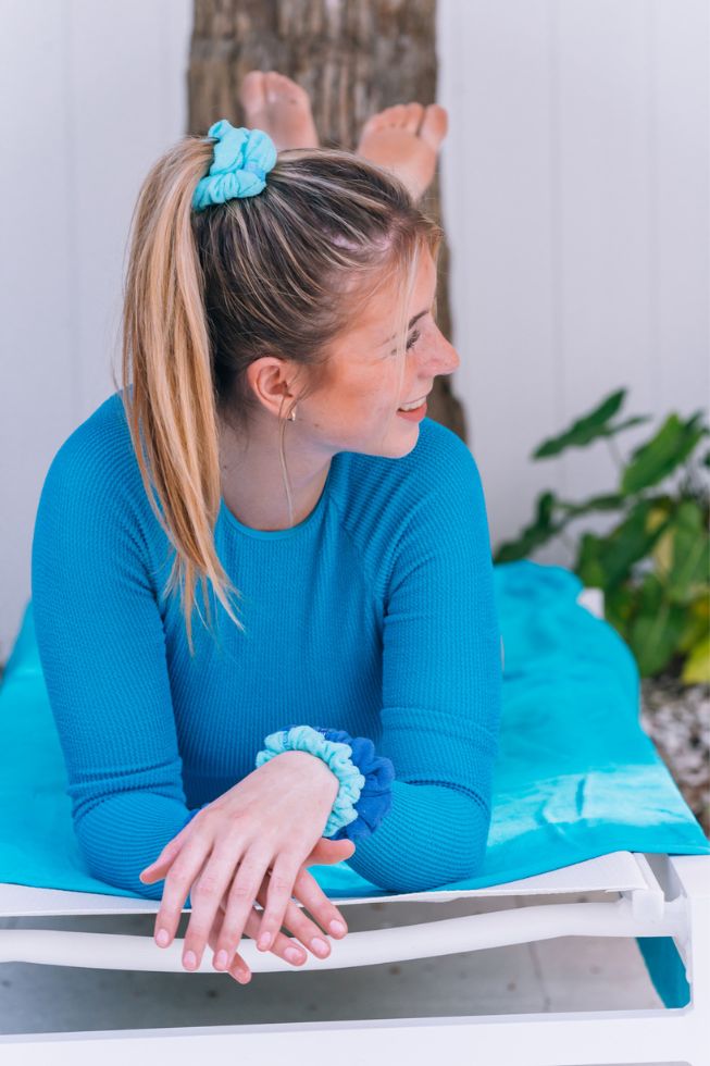 Bora Bora Large Towel Scrunchies