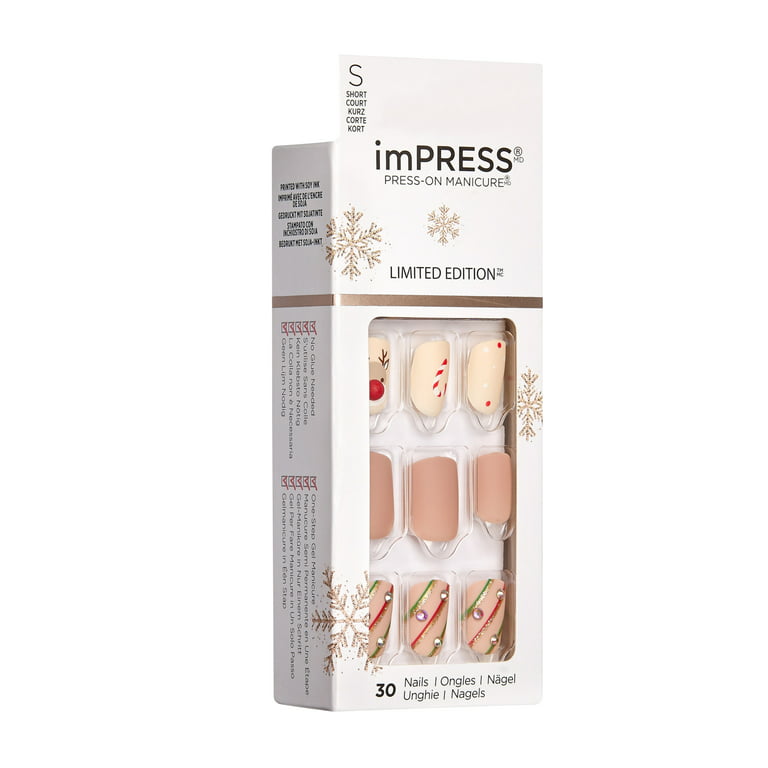imPRESS Press-On Manicure Limited Christmas Edition 30 Press-On Nails