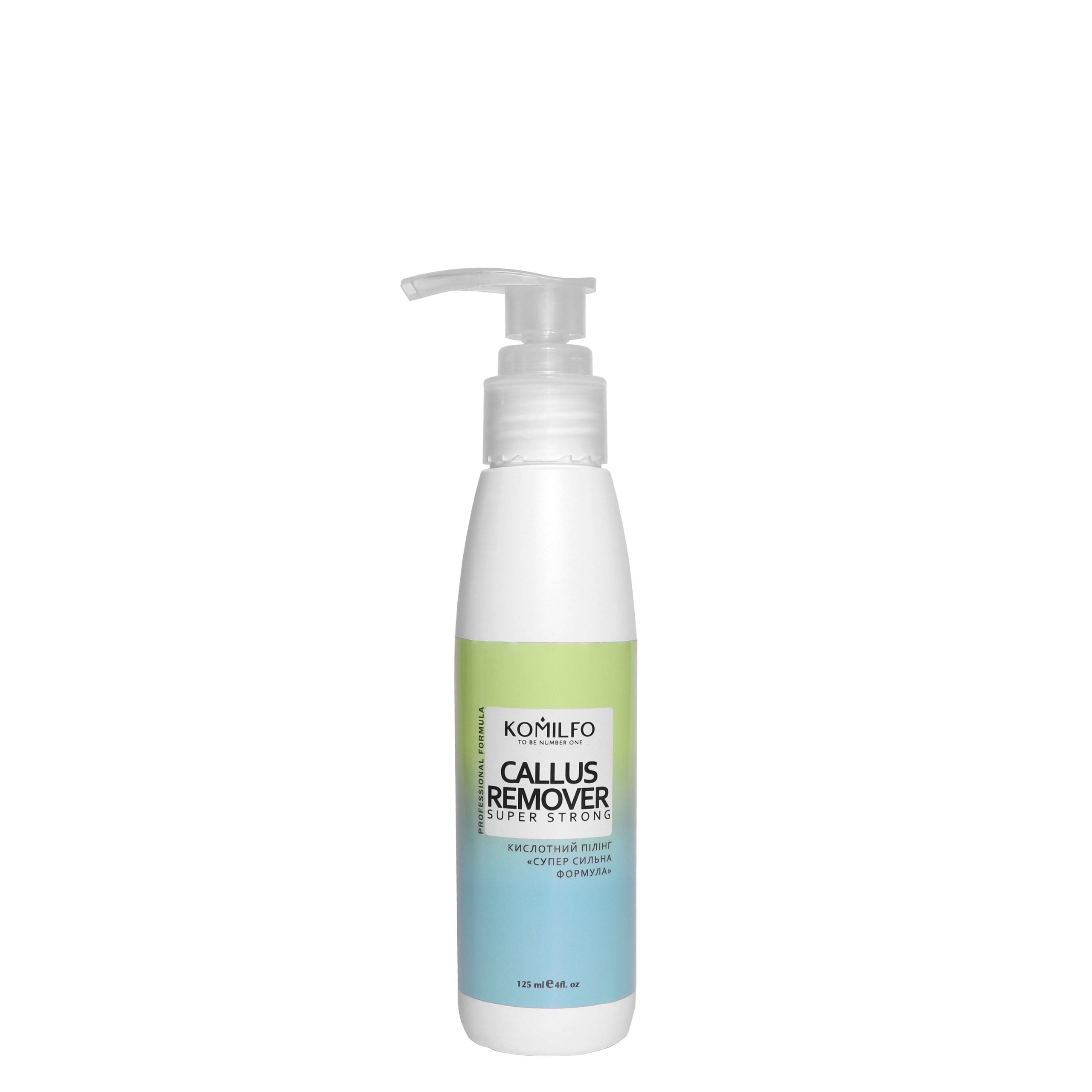 KOMILFO CALLUS REMOVER “SUPER STRONG FORMULA” – PEELING FOR PEDICURE, 125 ML 121001