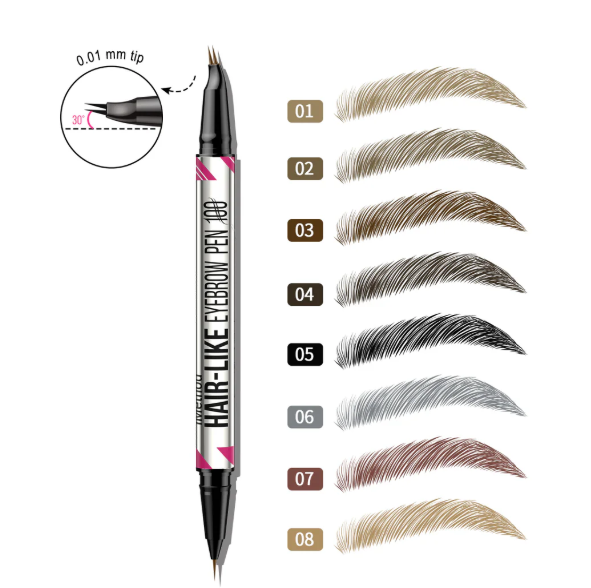 Lápiz de tinta para cejas con efecto de pelo iMethod