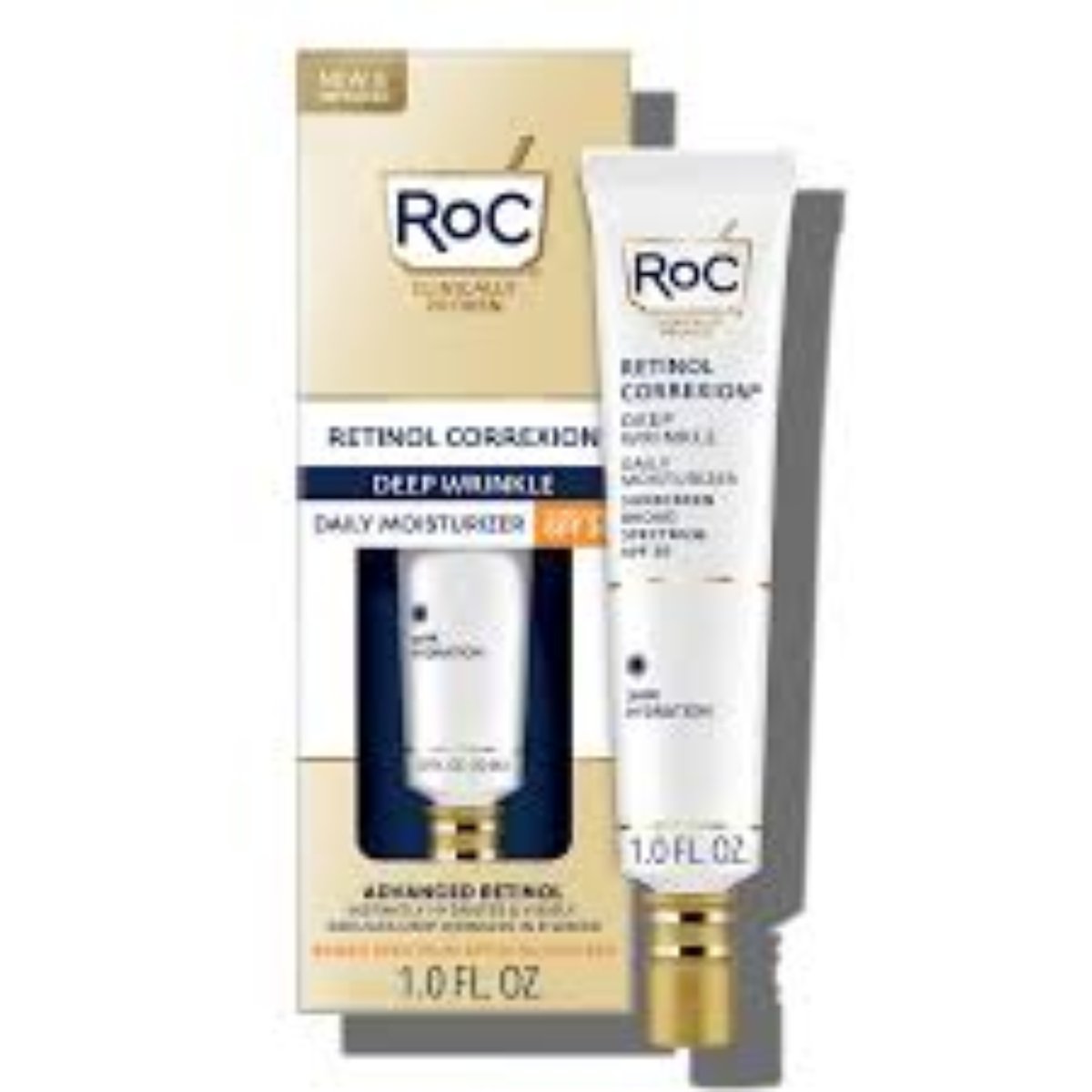 RoC Retinol Correxion Hidratante diario para arrugas profundas FPS 30 (1 oz)
