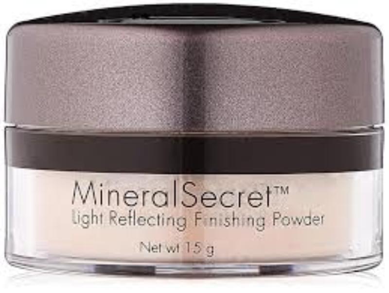 Polvo de acabado reflectante de luz Mineral Secret de SORME