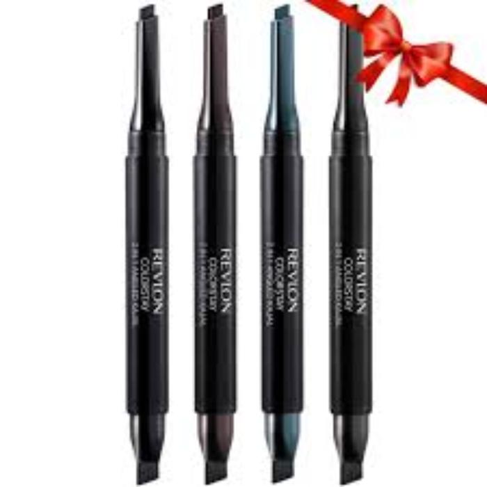 Delineador de ojos en ángulo Kajal 2 en 1 REVLON Color Stay
