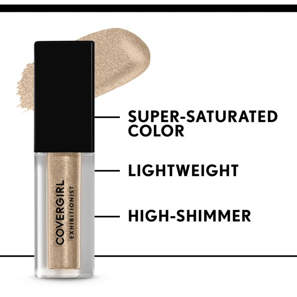 Sombra de ojos con purpurina líquida exhibicionista de COVERGIRL