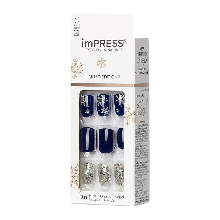 imPRESS Press-On Manicure Limited Christmas Edition 30 Press-On Nails