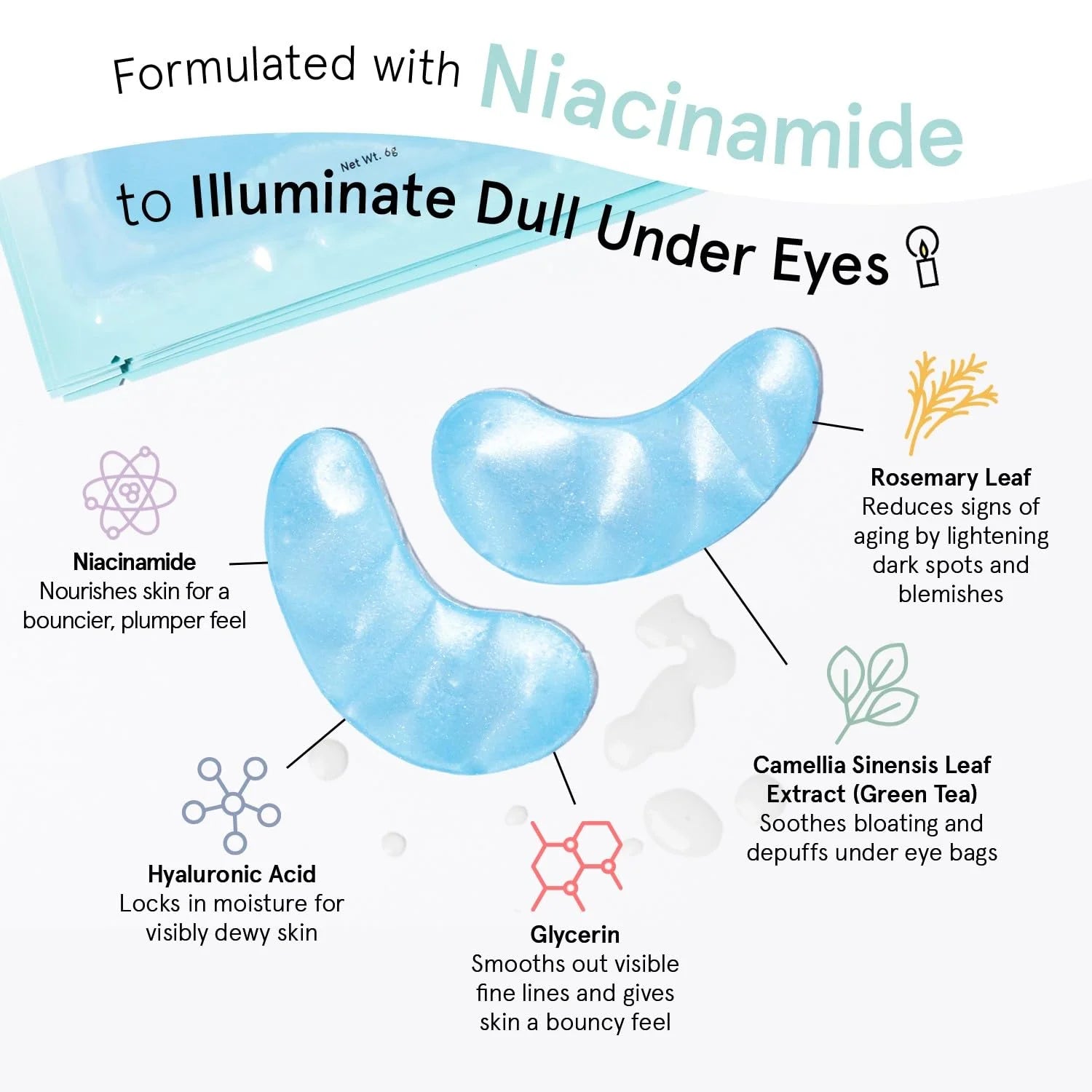 GRACE & STELLA Illuminating Under Eye Mask (24 Pairs)