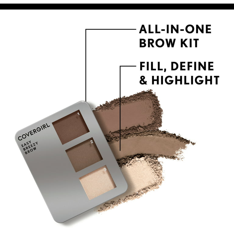 Kit de polvos para cejas COVERGIRL Easy Breezy