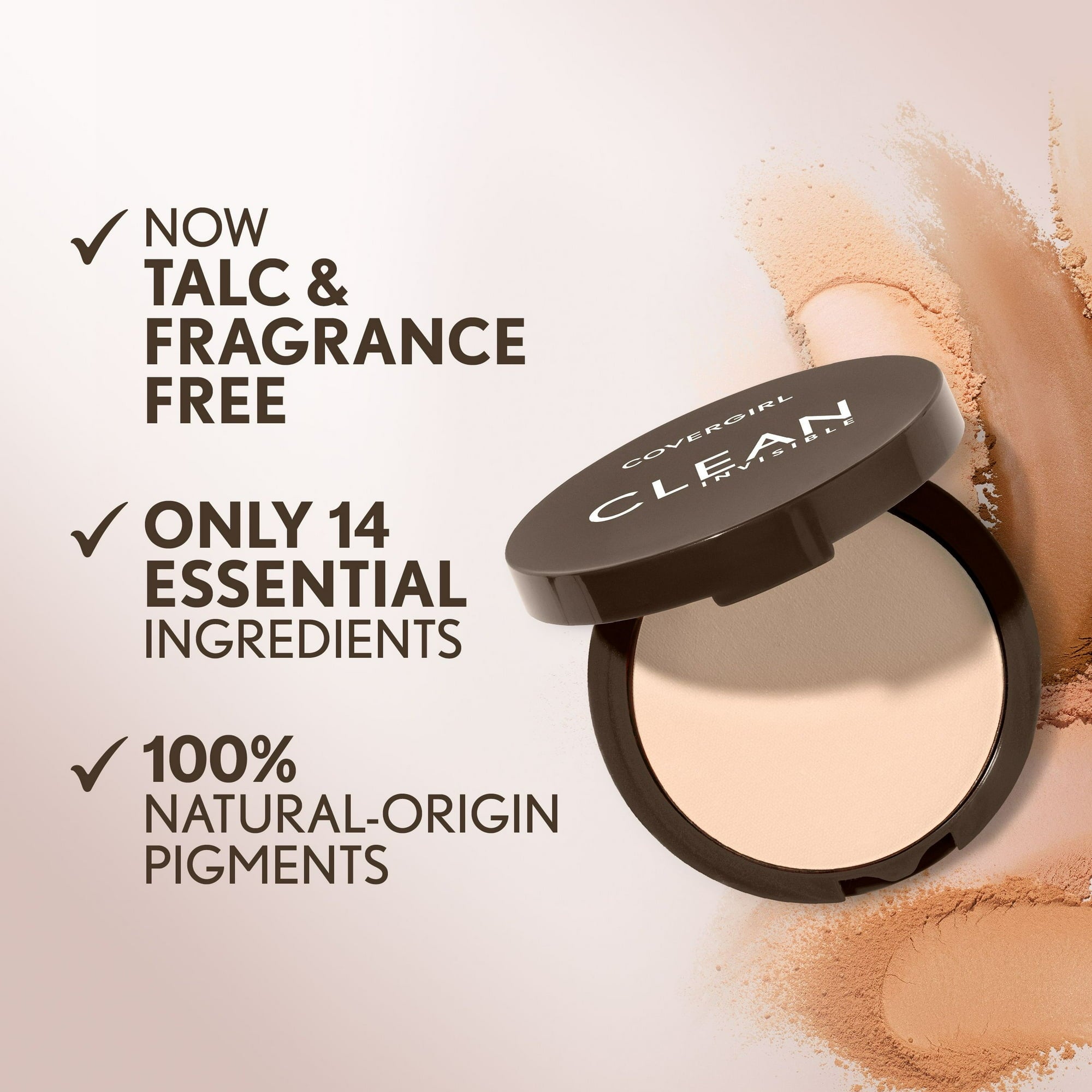 Polvos compactos invisibles COVERGIRL Clean