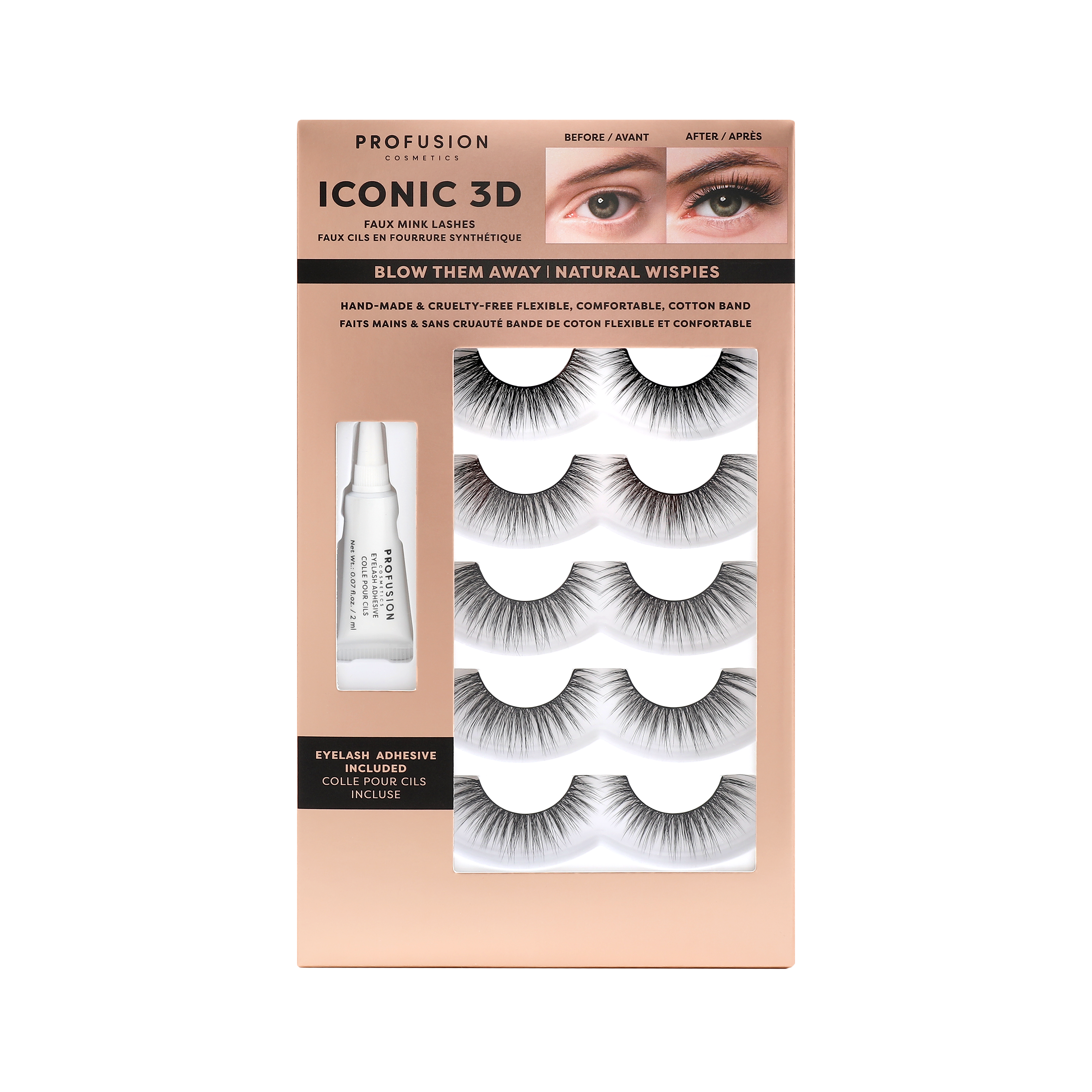 Iconic 3D Faux Mink Lashes