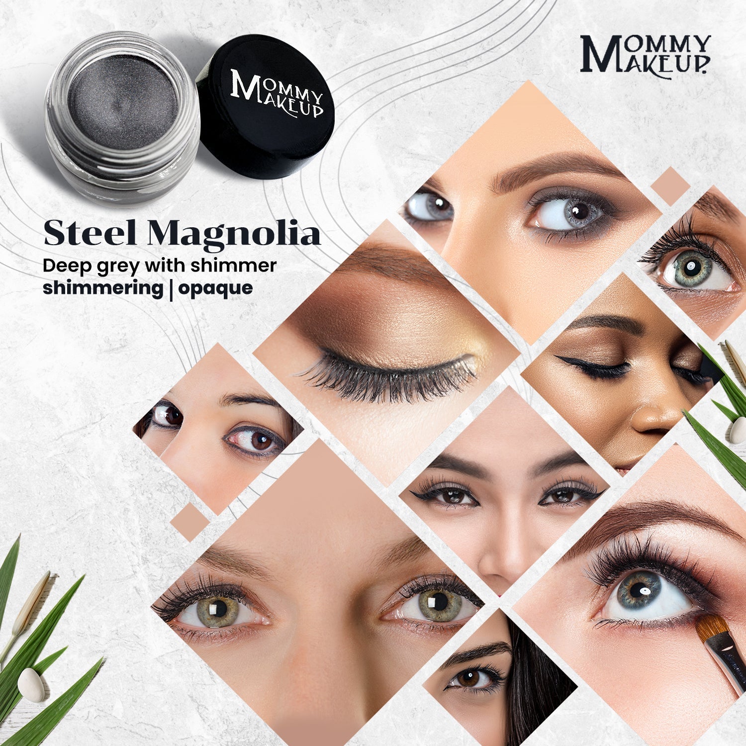 Steel Magnolia Stay Put Waterproof Gel Eyeliner w/ Micropigments