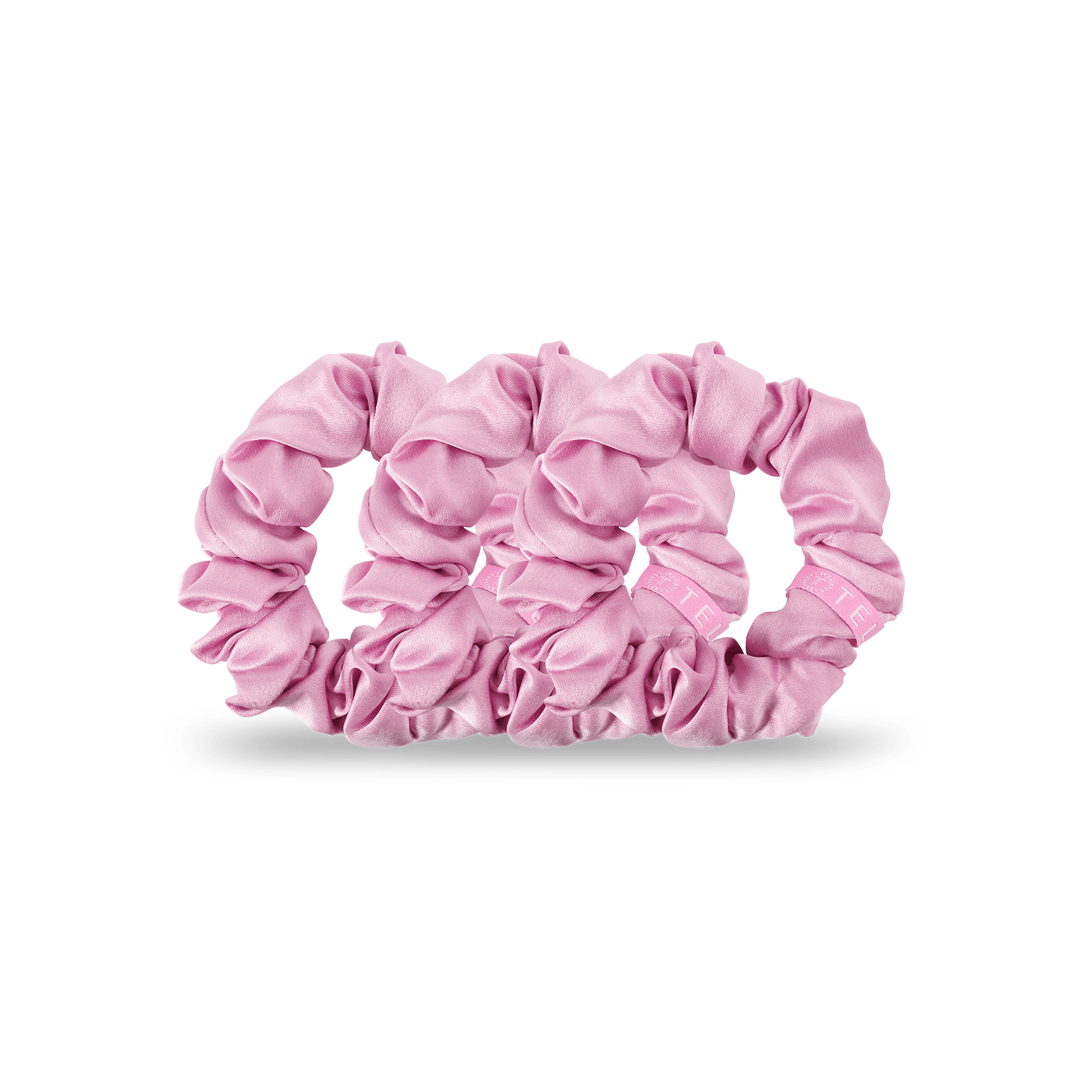 I Pink I Love You Large Silk Scrunchies