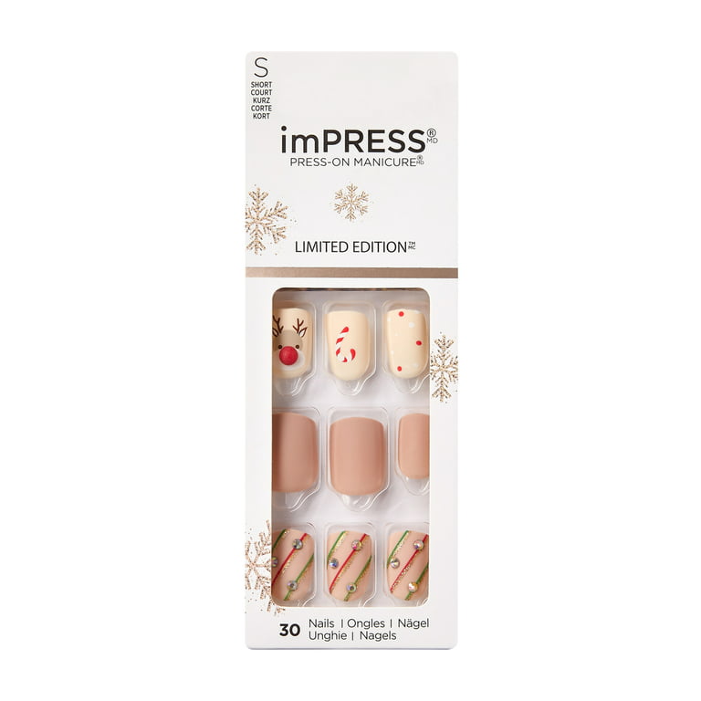 imPRESS Press-On Manicure Limited Christmas Edition 30 Press-On Nails