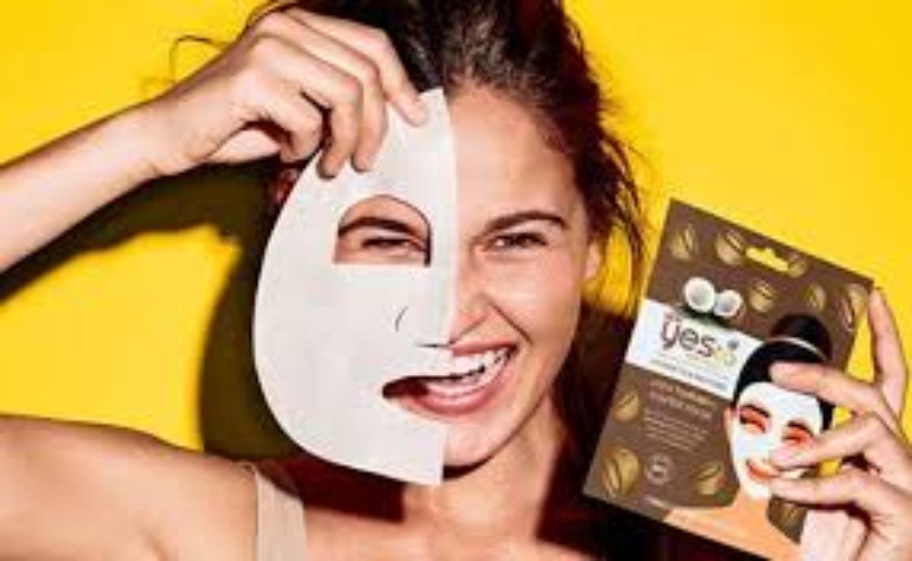 Sí a la mascarilla de papel de coco