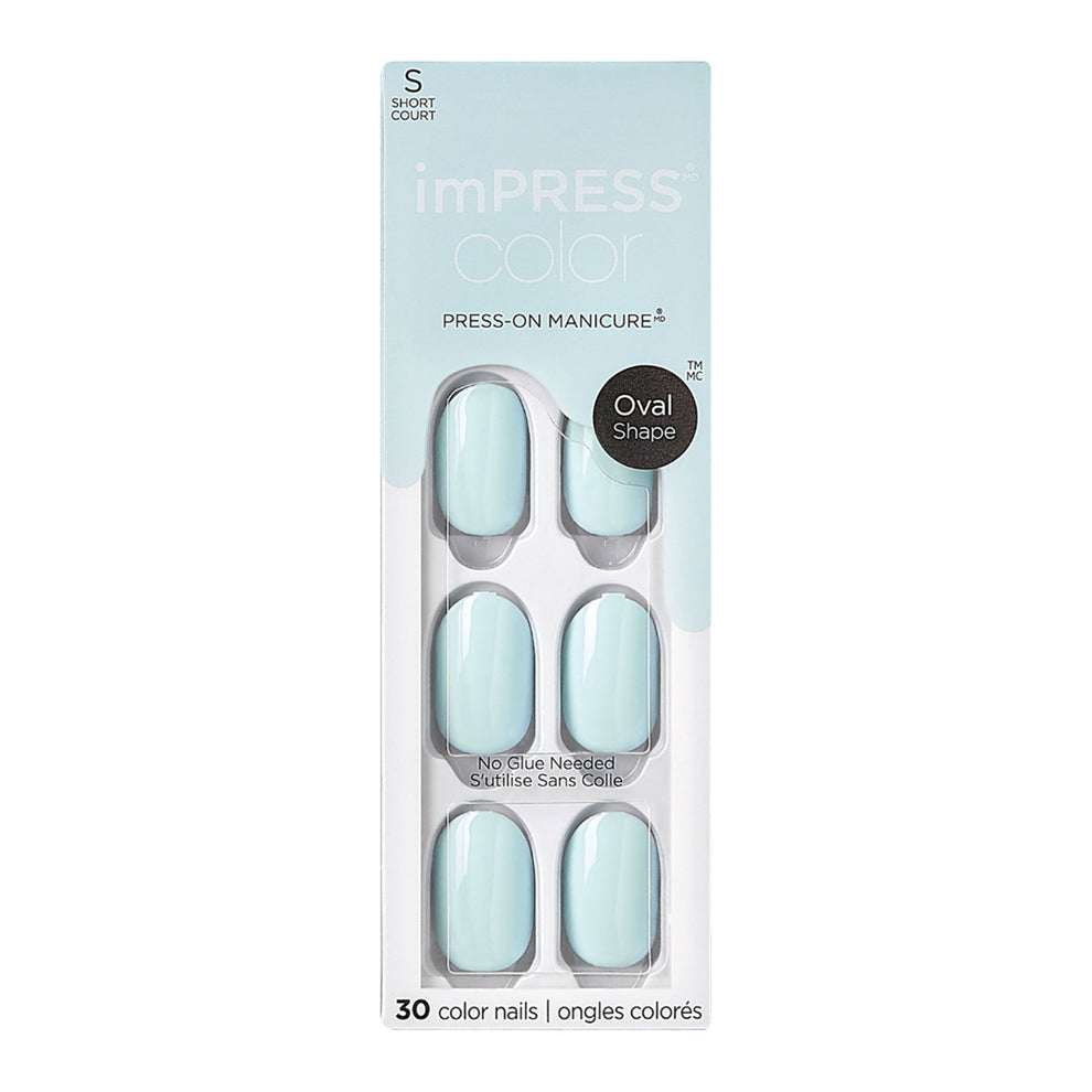 Uñas postizas de color KISS ImPRESS
