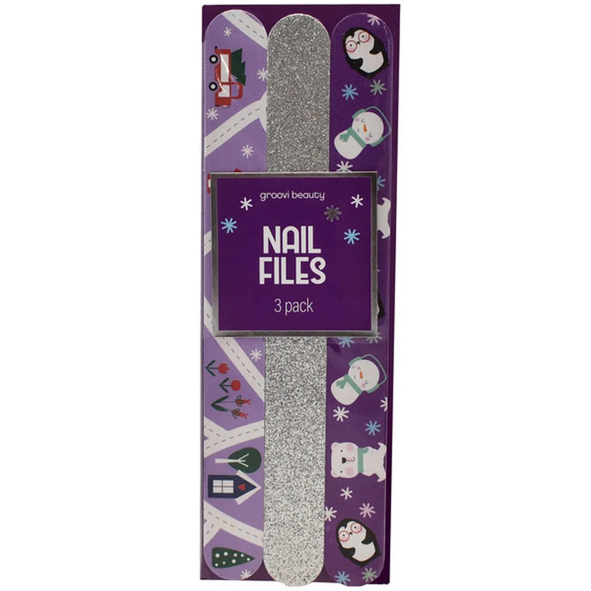 GROOVI Nail File Set (3Pack)