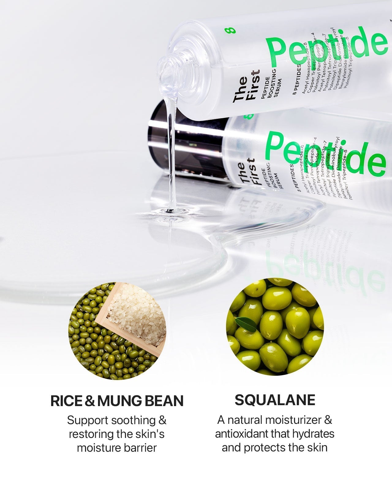 The First Peptide Boosting Serum