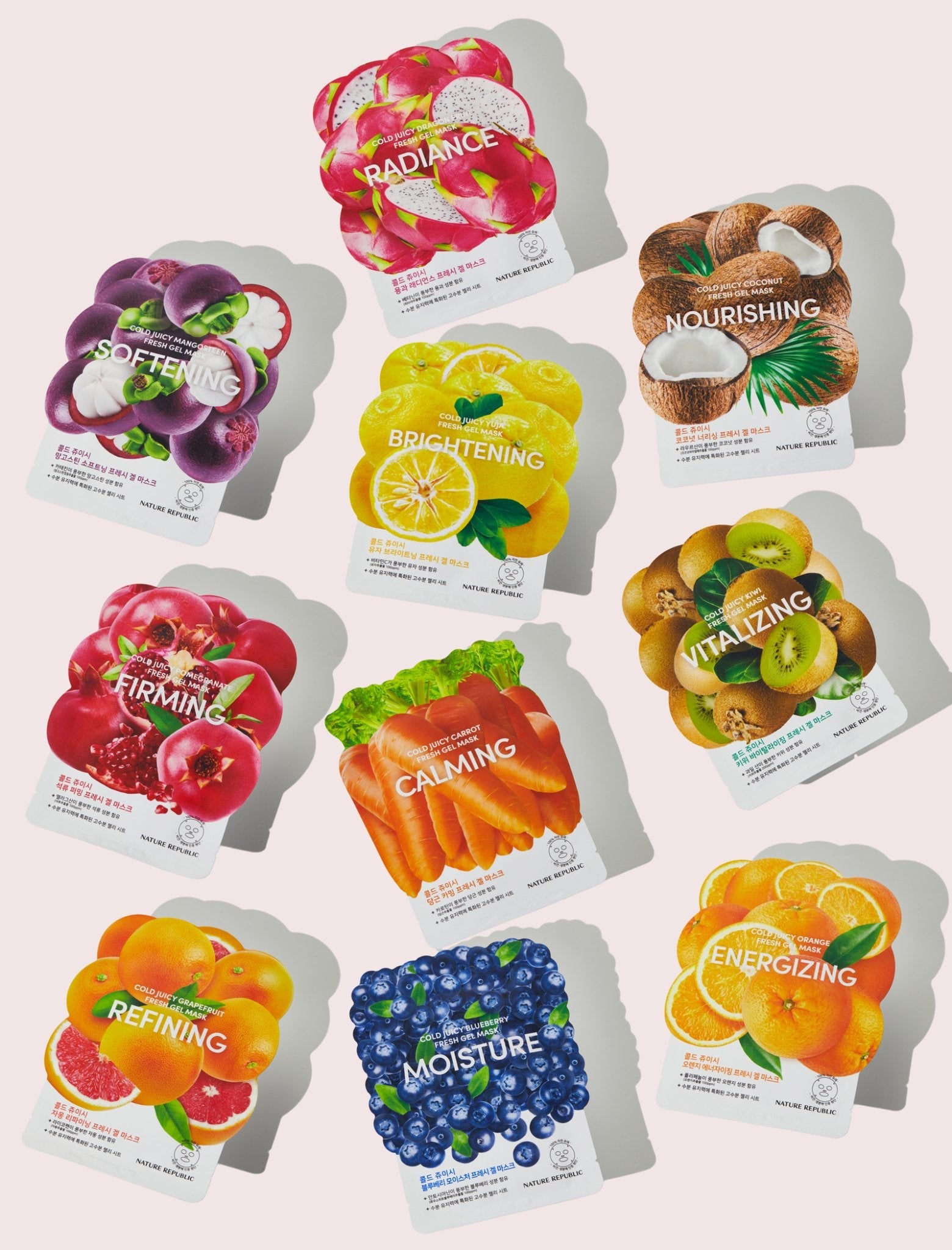 Cold Juicy Fresh Gel Mask Mangosteen Softening