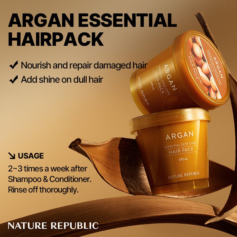 Argan Essential Deep Care Hair Pack