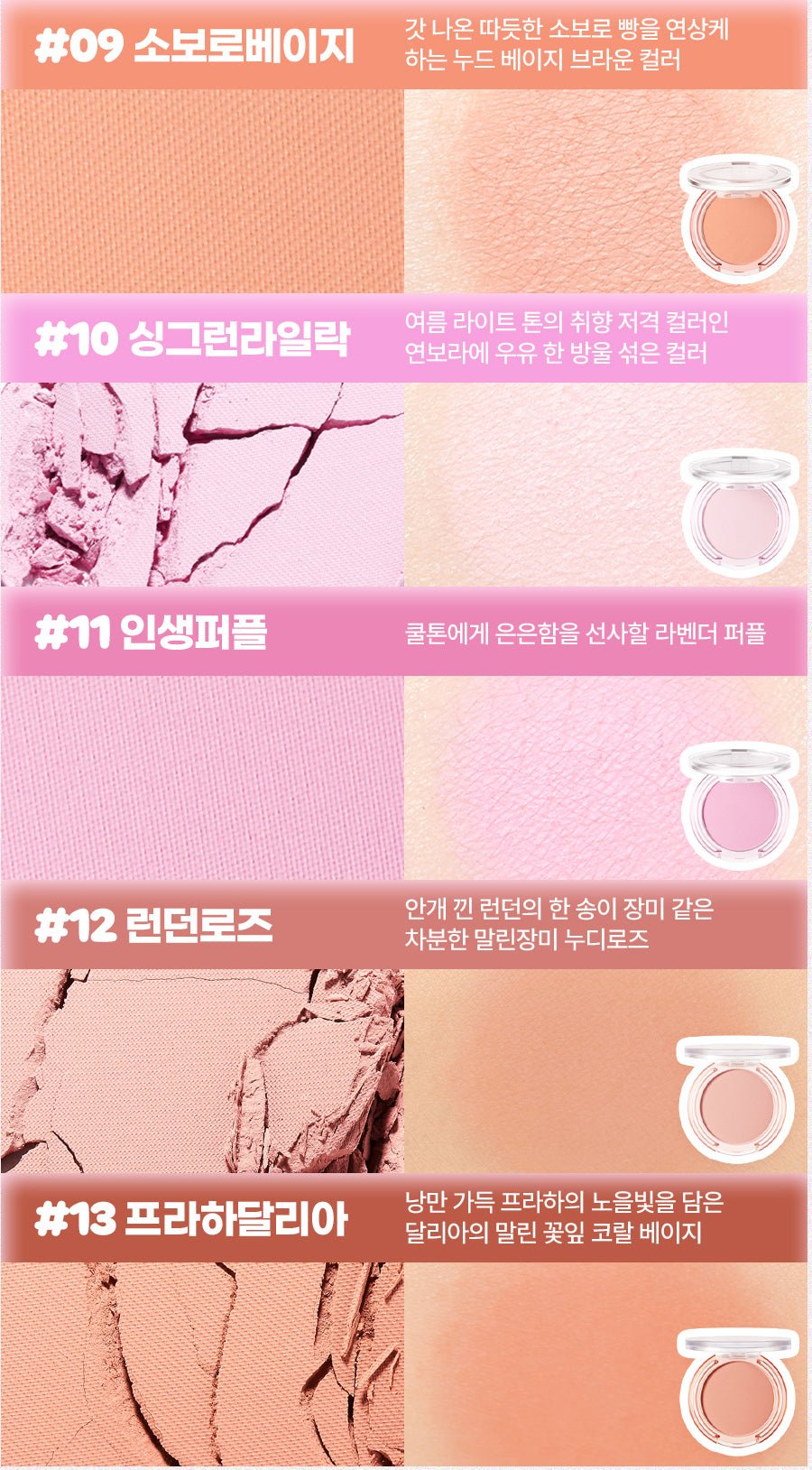 By Flower Blusher 03 Grapefruit Cotton Candy