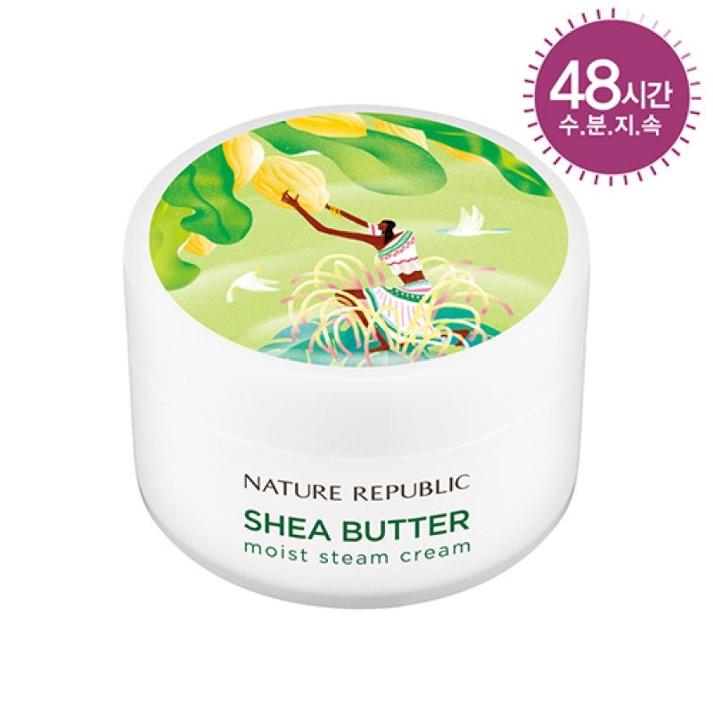 Shea Butter Steam Cream Moist (For Normal, Dry Skin)
