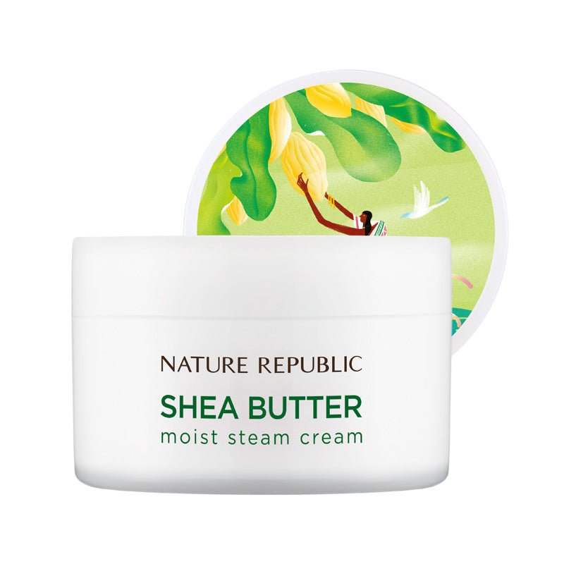 Shea Butter Steam Cream Moist Triple Value Set (Normal, Dry Skin)