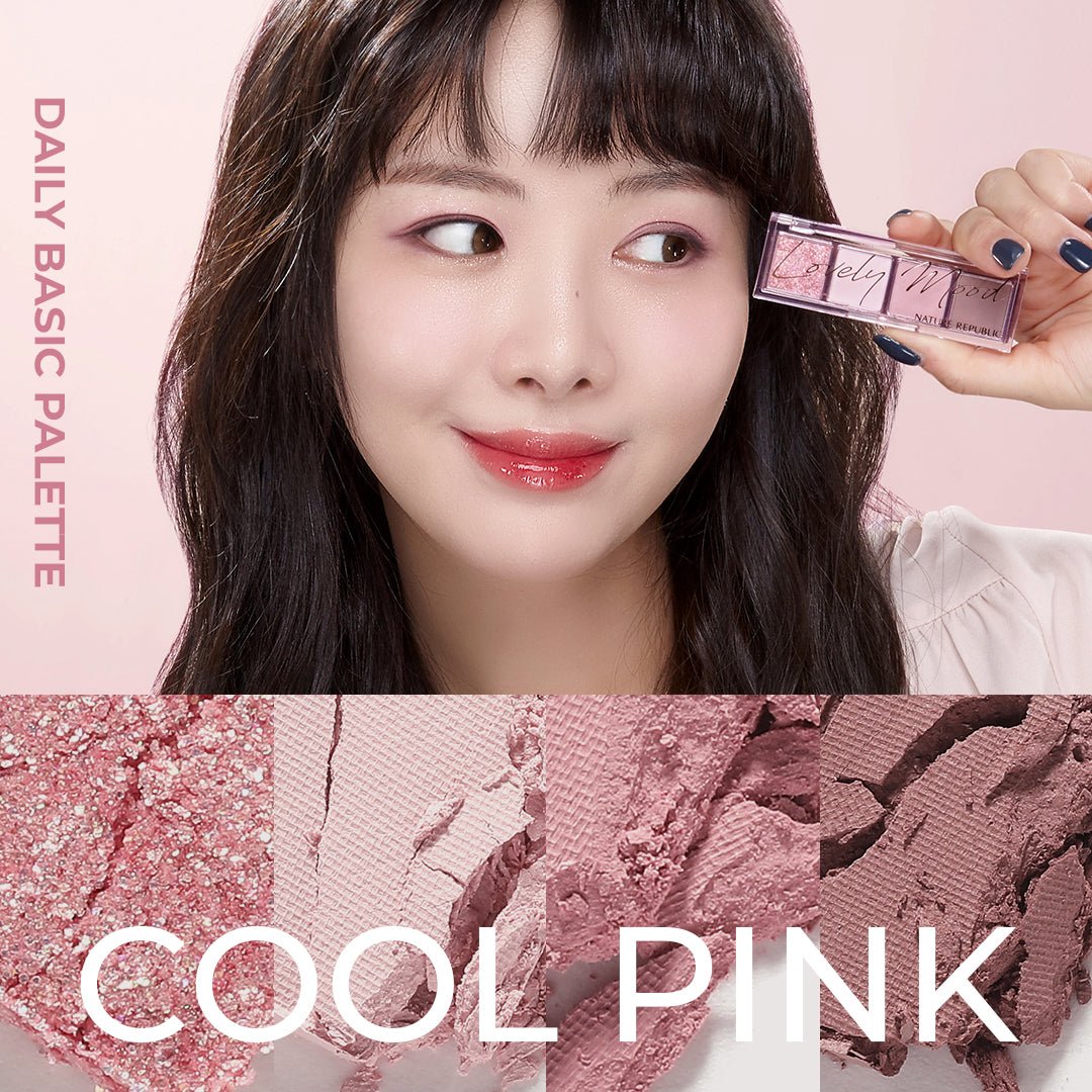 Daily Basic Eyeshadow Palette 03 Cool Pink