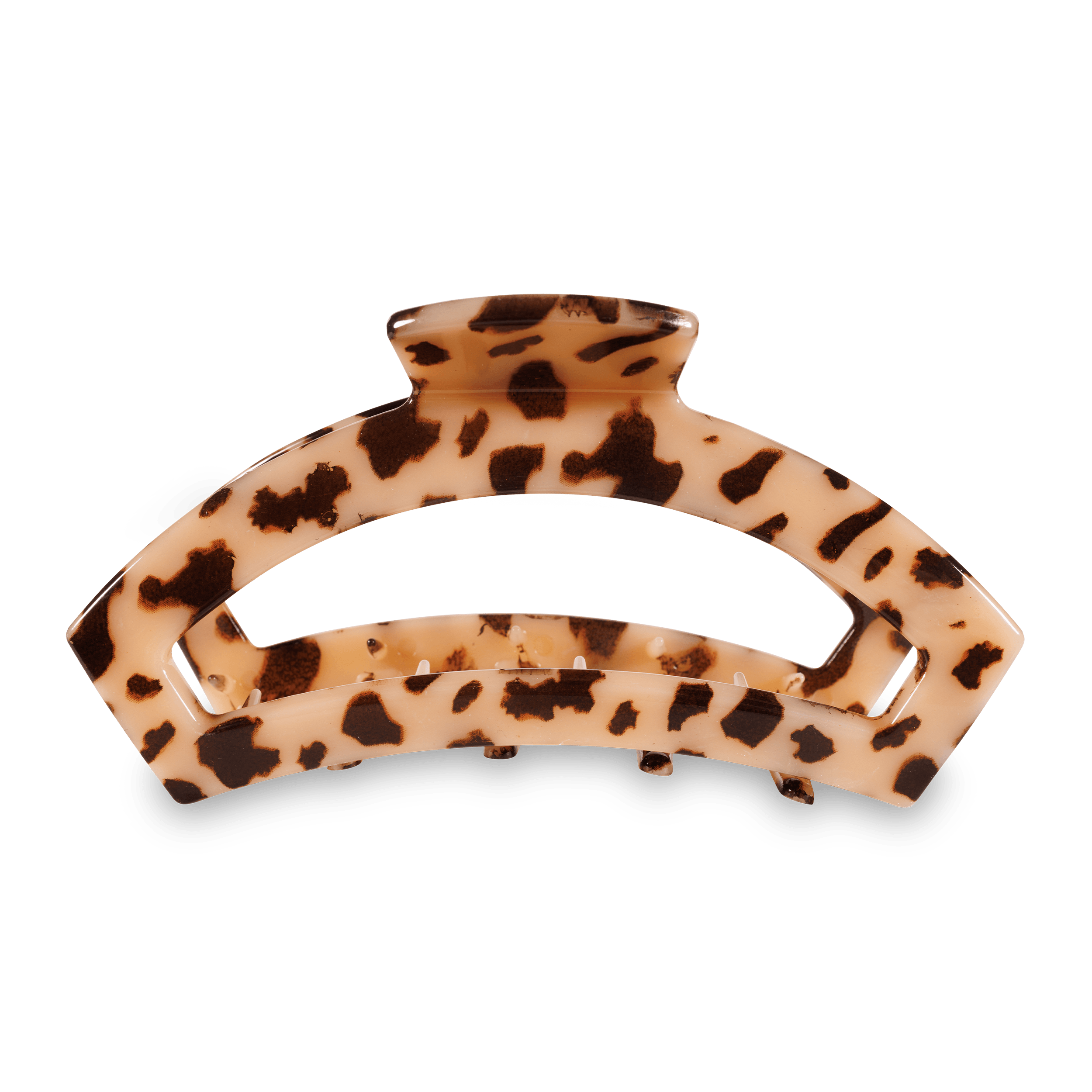 Open Blonde Tortoise Large Claw Hair Clip