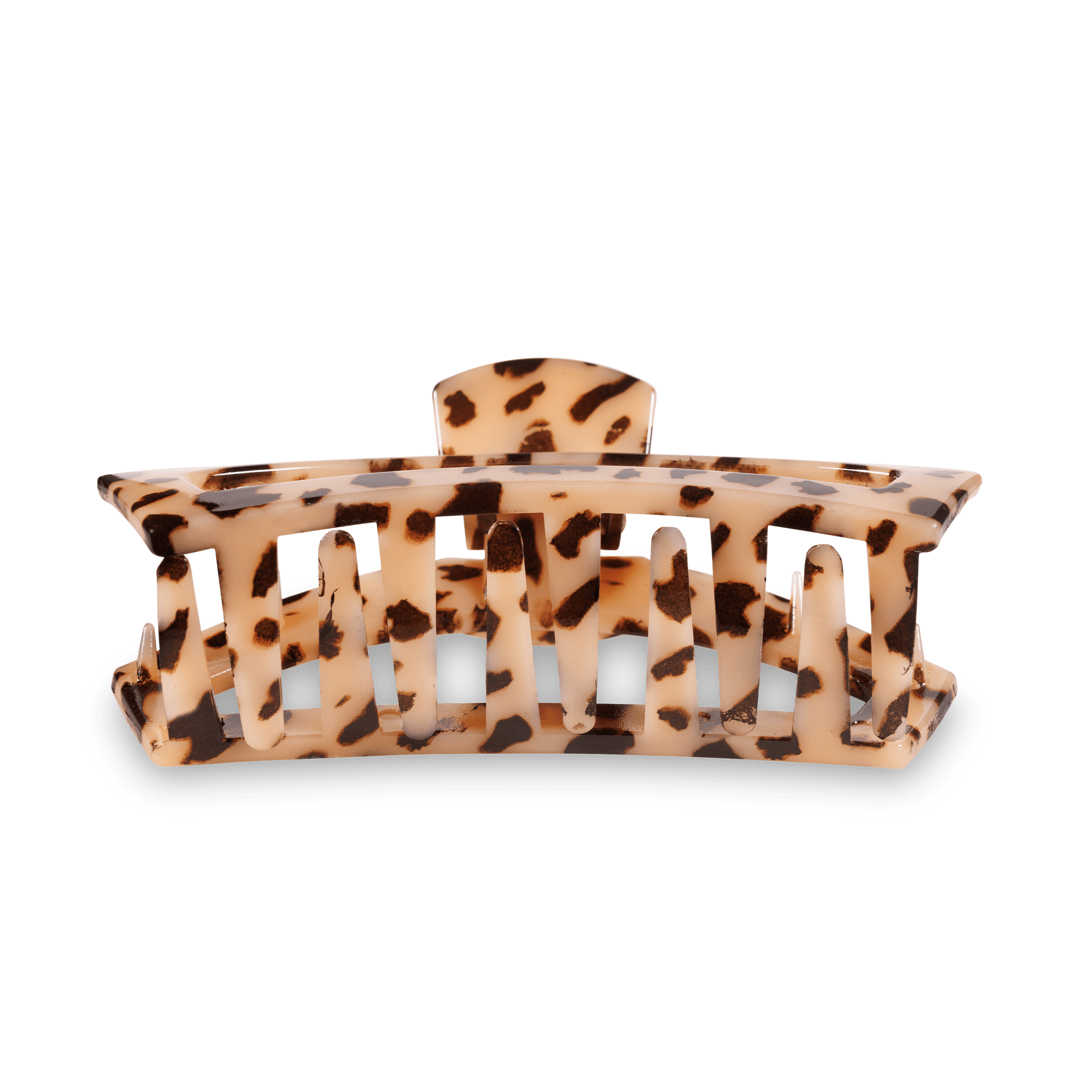 Open Blonde Tortoise Large Claw Hair Clip