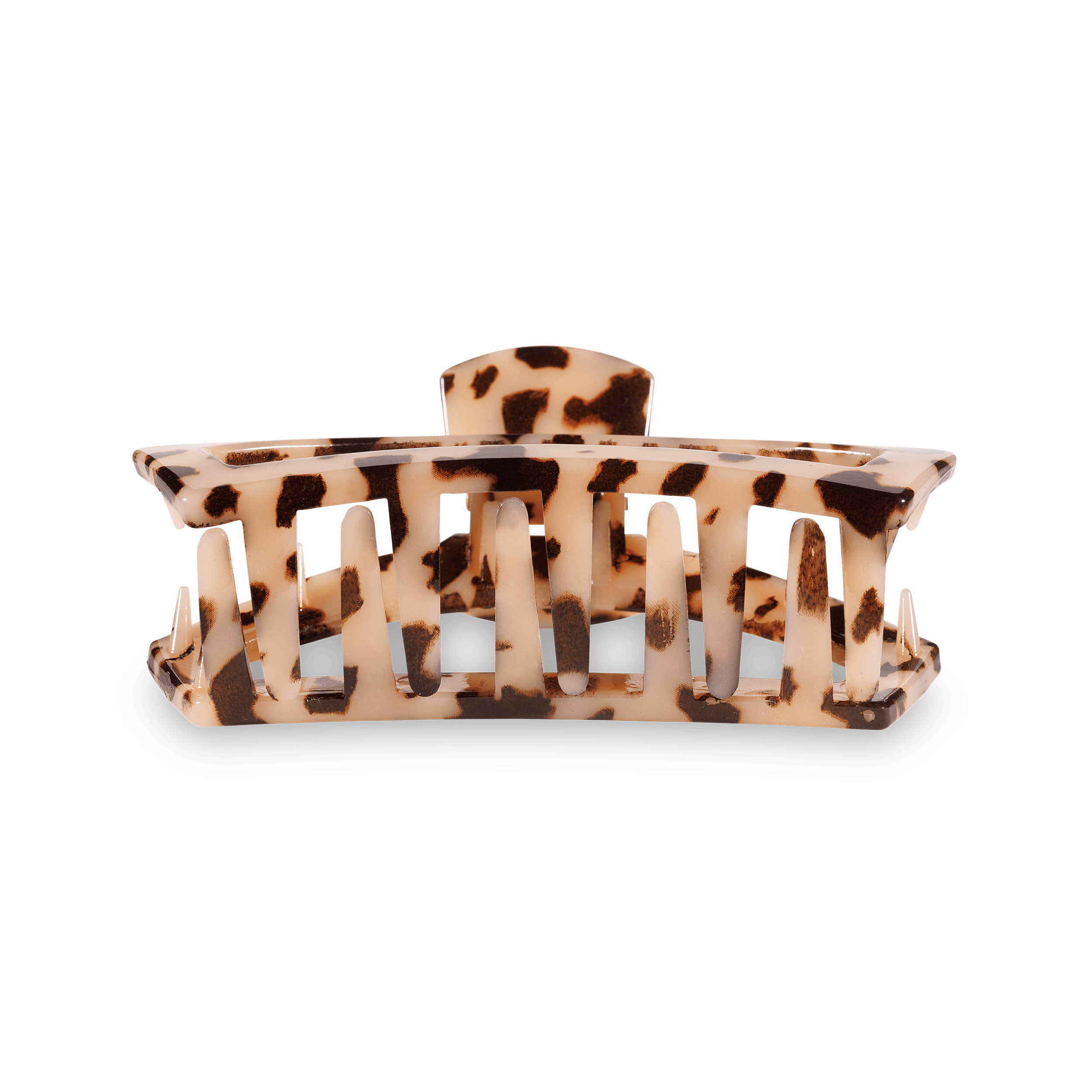 Open Blonde Tortoise Medium Claw Hair Clip