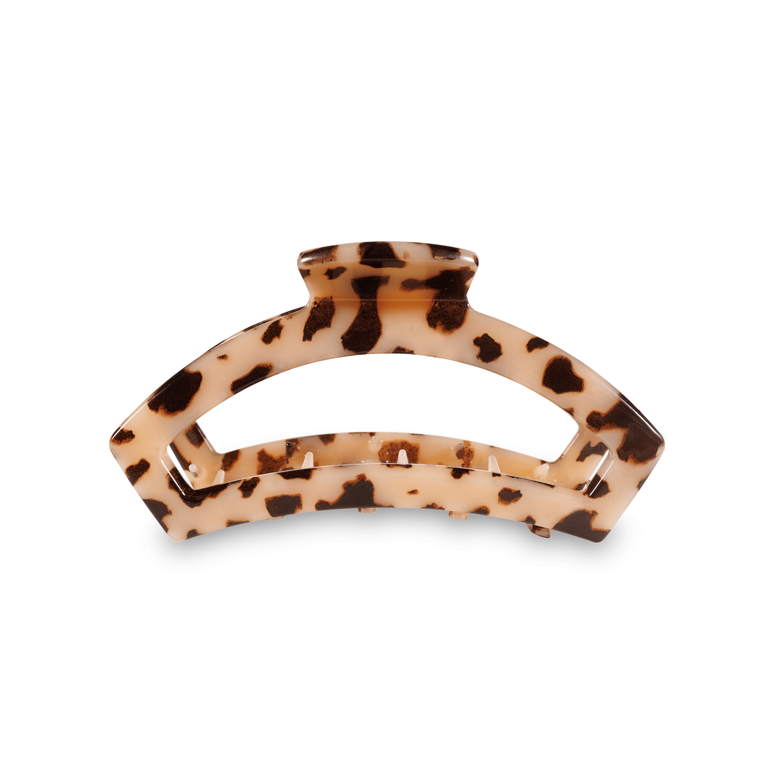 Open Blonde Tortoise Medium Claw Hair Clip