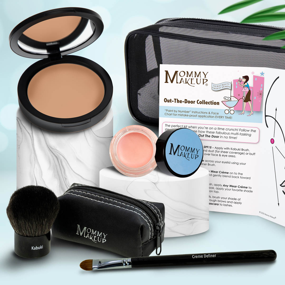 Out The Door Collection | Travel-friendly, Multi-tasking,Talc-free Makeup Set