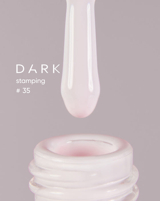 DARK STAMPING POLISH MILK PINK №35, 8 ML  Article : S035