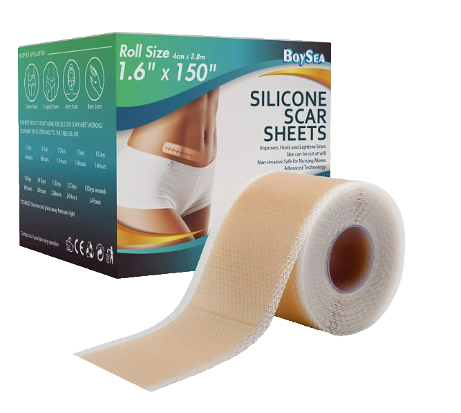 Láminas de silicona premium para cicatrices R'NT