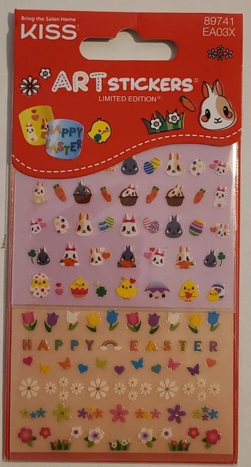 Pegatinas de uñas KISS para Pascua