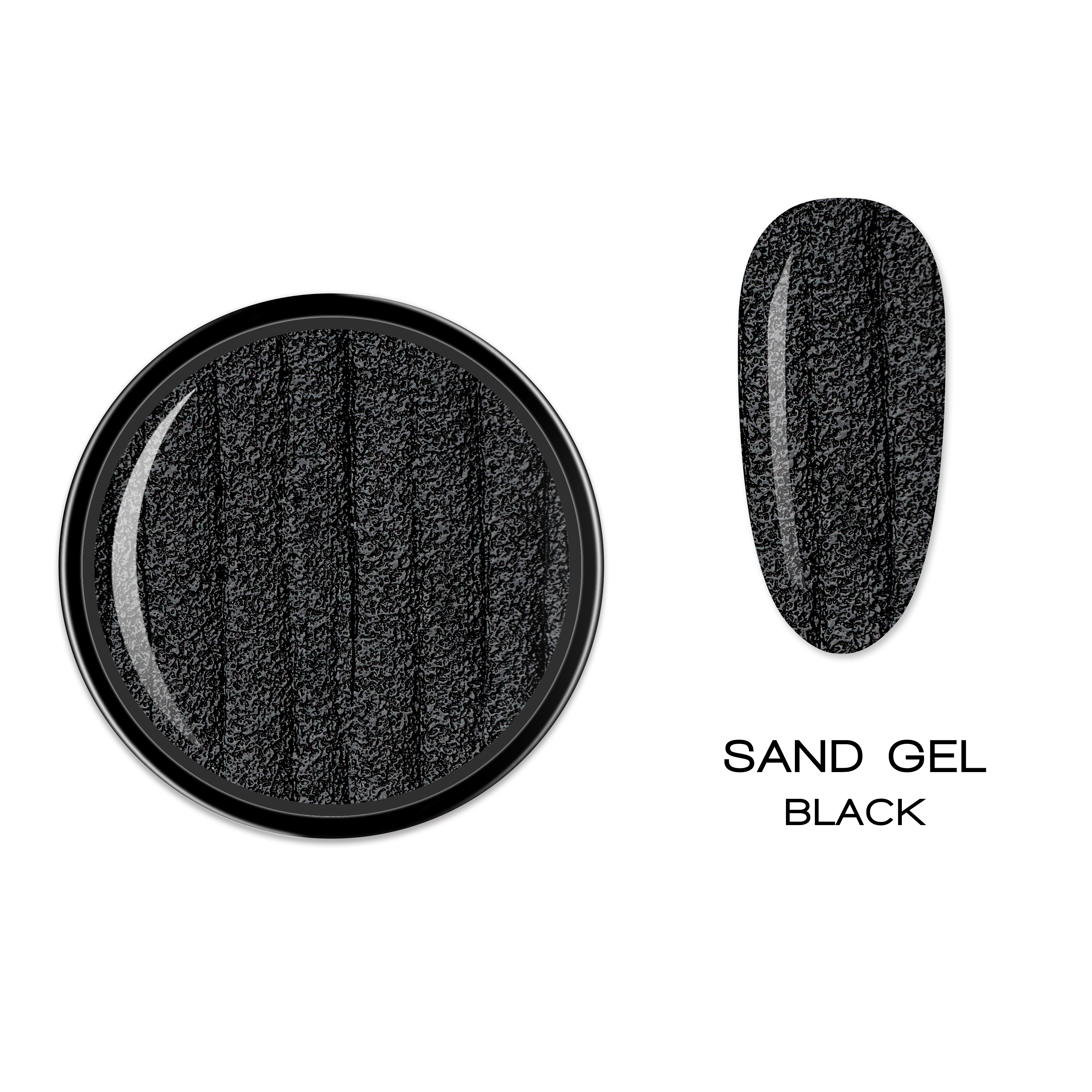 ELITE EMBRACE Professional Sand Gel Black  ESGB05