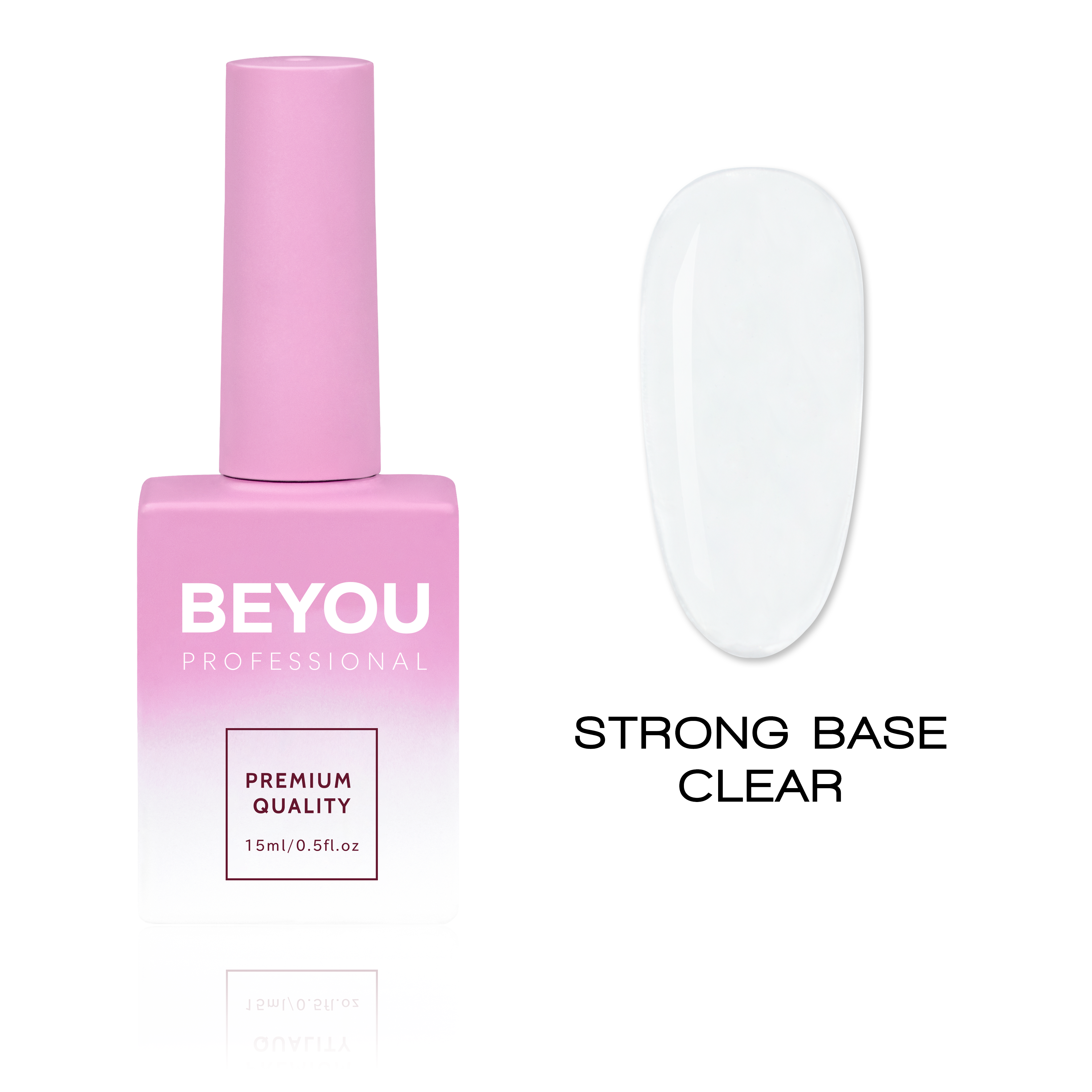 BEYOU Professional Strong Base Clear 15ml BSBC0515