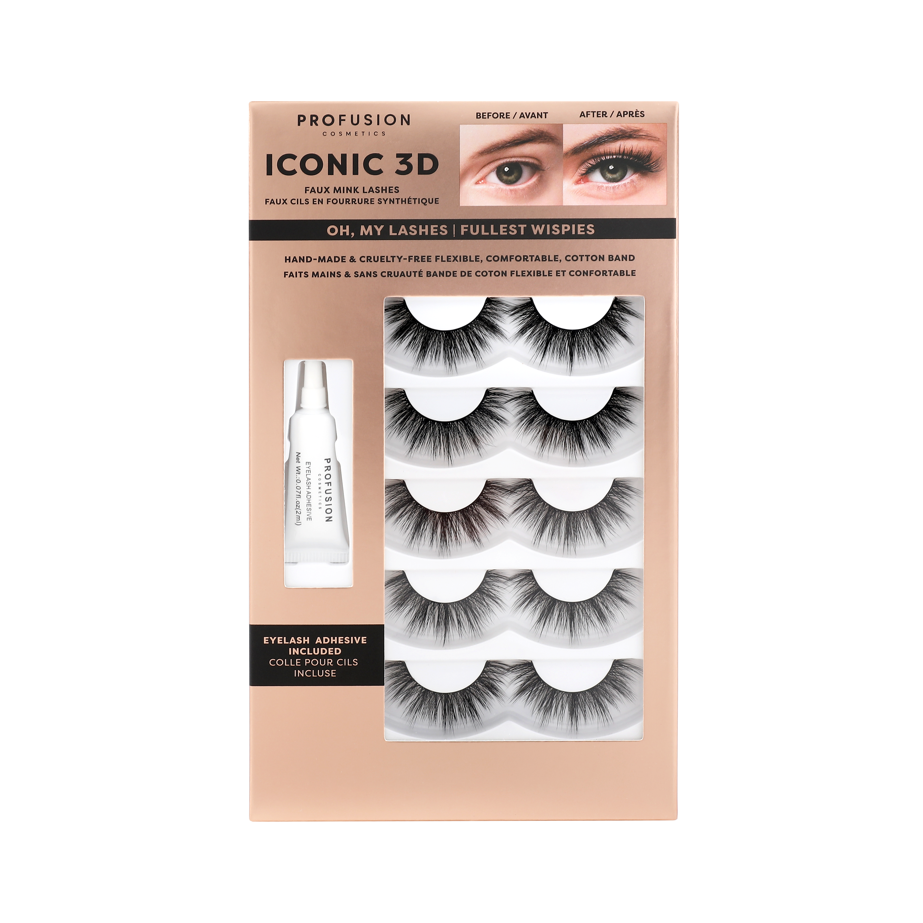 Iconic 3D Faux Mink Lashes