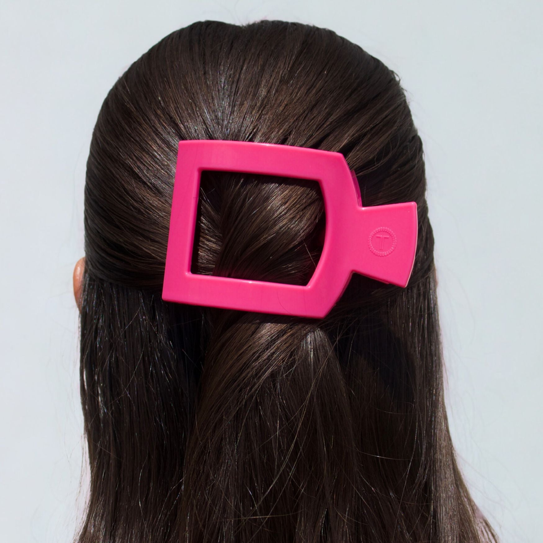 Tropical Punch Medium Flat Square Hair Clip