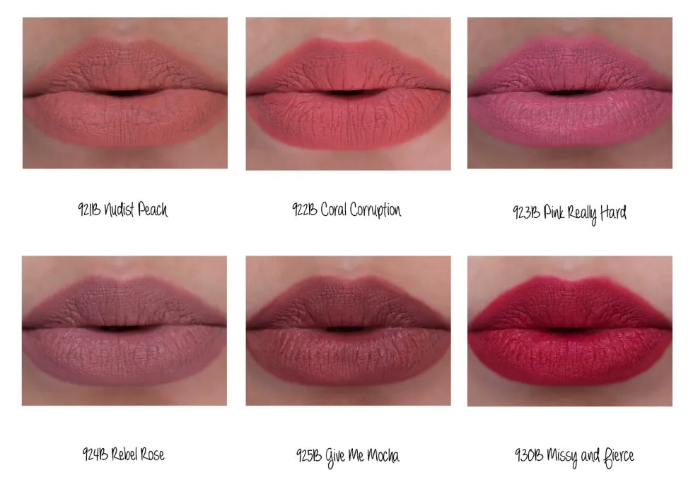 Labiales líquidos mate Wet n Wild Megalast Catsuit