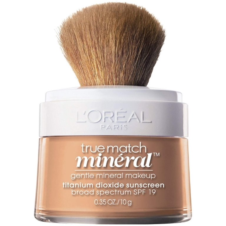 L'OREAL True Match Mineral Loose Powder Foundation.