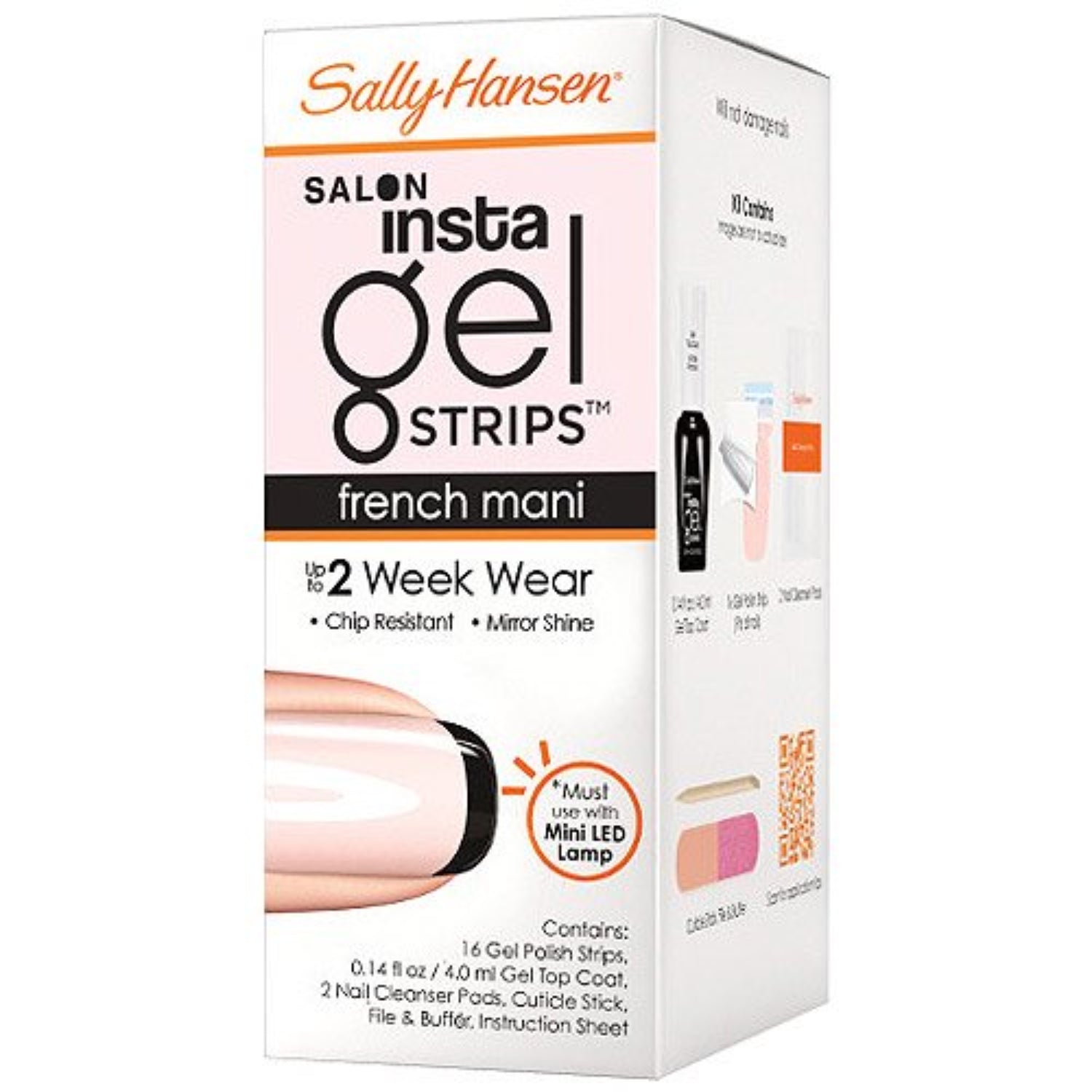 SALLY HANSEN Pro Salon Insta-Gel Strips Manicure (Combo Kit Set) - VIAI BEAUTY
