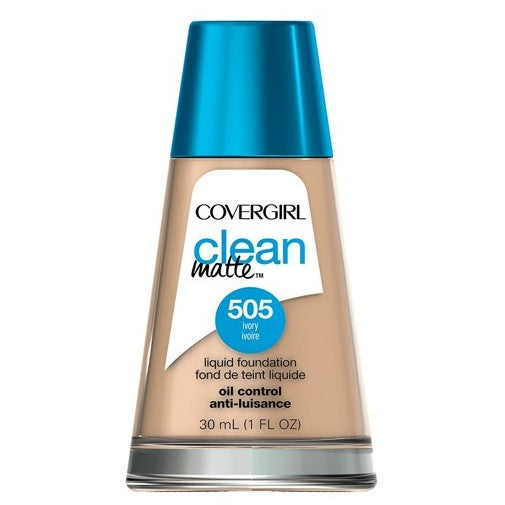 COVERGIRL Base de maquillaje líquida Clean Matte Oil Control