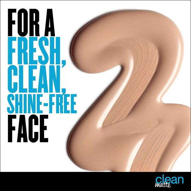 COVERGIRL Base de maquillaje líquida Clean Matte Oil Control